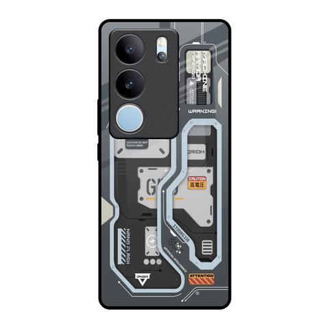 Retro Futuristic Glossy Case for Vivo V29 5G