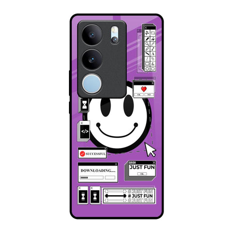 Code with Smile Glossy Case for Vivo V29 5G