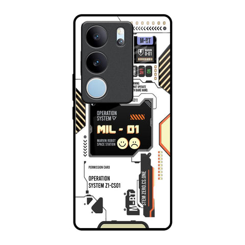 Tech Display Glossy Case for Vivo V29 5G
