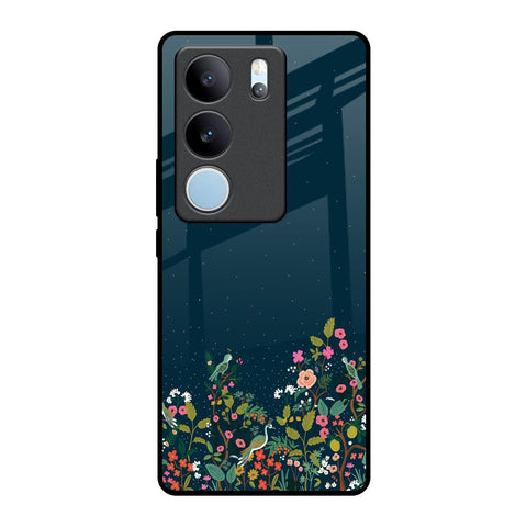 Small Garden Glossy Case For Vivo V29 5G