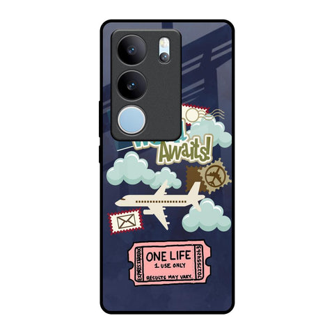 Tour The World Glossy Case For Vivo V29 5G