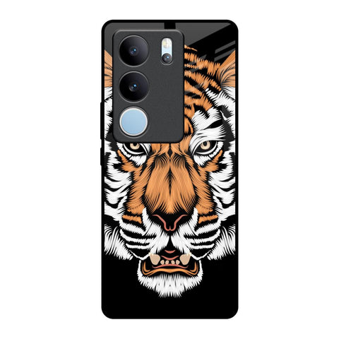 Angry Tiger Glossy Case For Vivo V29 5G