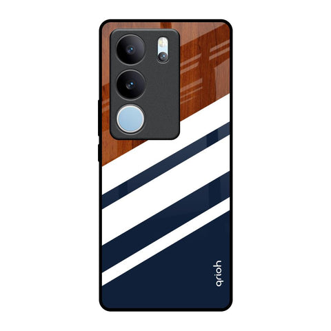 Bold Stripes Glossy Case for Vivo V29 5G