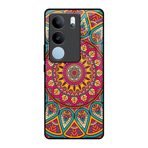 Elegant Mandala Glossy Case for Vivo V29 5G