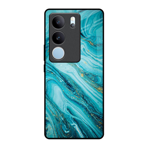 Ocean Marble Glossy Case for Vivo V29 5G