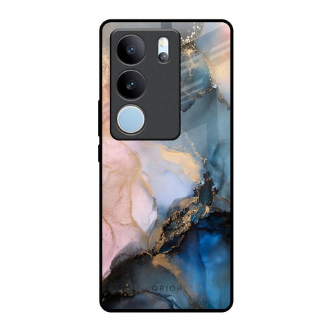 Marble Ink Abstract Glossy Case for Vivo V29 5G