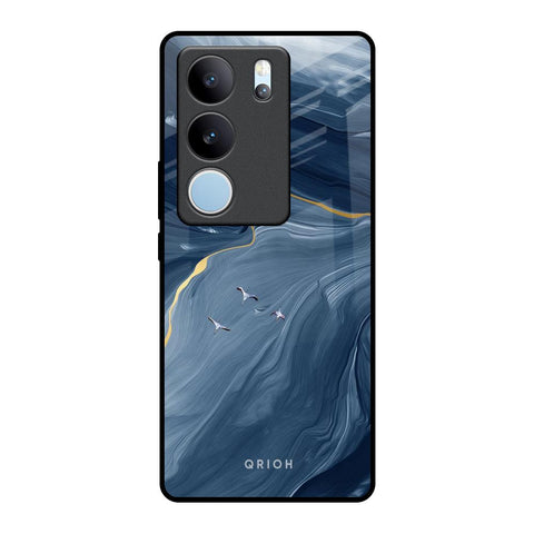 Deep Ocean Marble Glossy Case for Vivo V29 5G