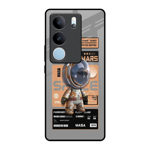 Space Ticket Glossy Case for Vivo V29 5G