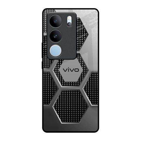 Hexagon Style Glossy Case For Vivo V29 5G
