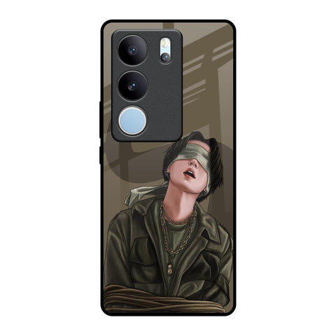 Blind Fold Glossy Case for Vivo V29 Pro 5G