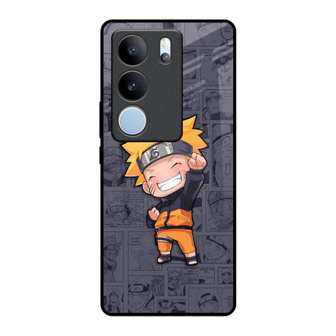 Orange Chubby Glossy Case for Vivo V29 Pro 5G
