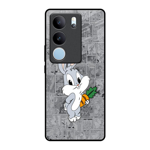 Cute Baby Bunny Glossy Case for Vivo V29 Pro 5G