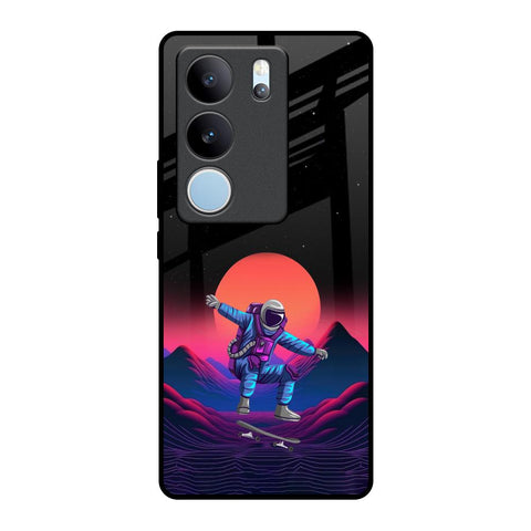 Retro Astronaut Glossy Case for Vivo V29 Pro 5G
