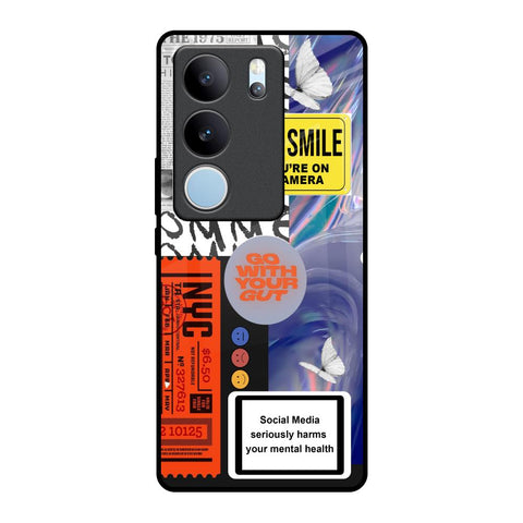 Smile for Camera Glossy Case for Vivo V29 Pro 5G