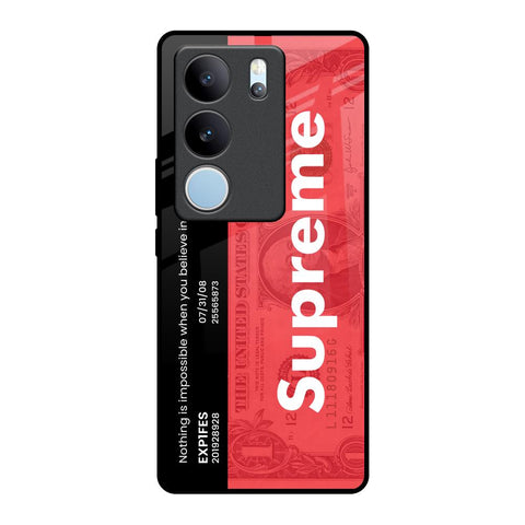 Supreme Ticket Glossy Case for Vivo V29 Pro 5G
