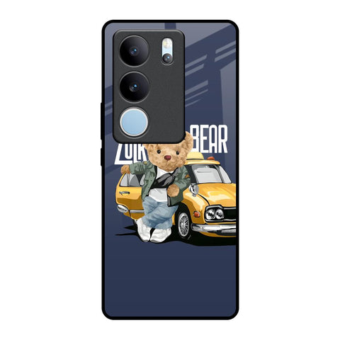 Adventurous Bear Glossy Case for Vivo V29 Pro 5G