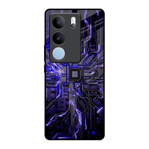 Techno Color Pattern Glossy Case For Vivo V29 Pro 5G