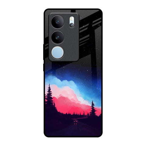 Drive In Dark Glossy Case For Vivo V29 Pro 5G
