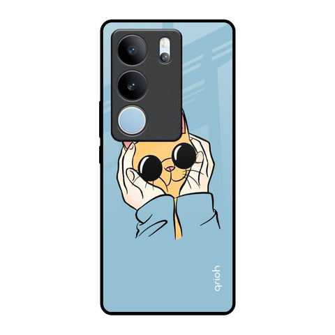 Adorable Cute Kitty Glossy Case For Vivo V29 Pro 5G