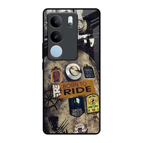 Ride Mode On Glossy Case for Vivo V29 Pro 5G