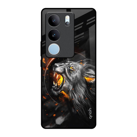 Aggressive Lion Glossy Case for Vivo V29 Pro 5G