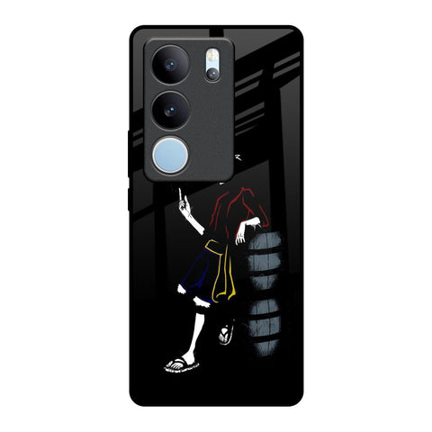 Luffy Line Art Glossy Case for Vivo V29 Pro 5G