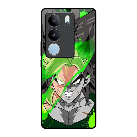 Anime Green Splash Glossy Case for Vivo V29 Pro 5G