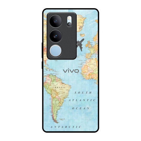 Fly Around The World Glossy Case for Vivo V29 Pro 5G
