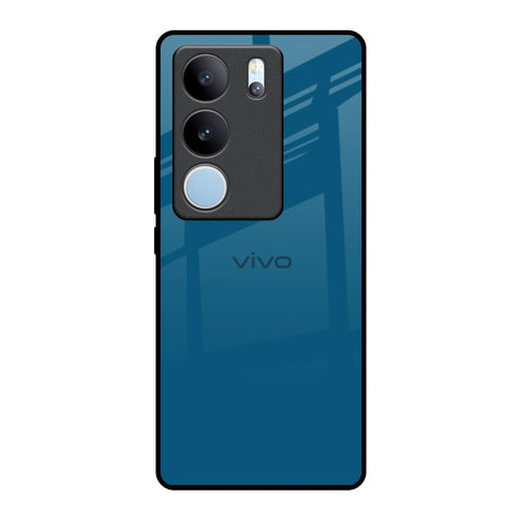 Cobalt Blue Glossy Case for Vivo V29 Pro 5G