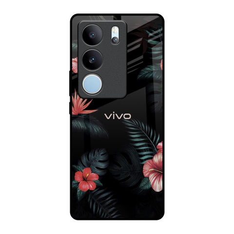 Tropical Art Flower Glossy Case for Vivo V29 Pro 5G