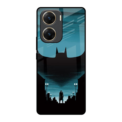 Cyan Bat Glossy Case for Vivo V29e 5G