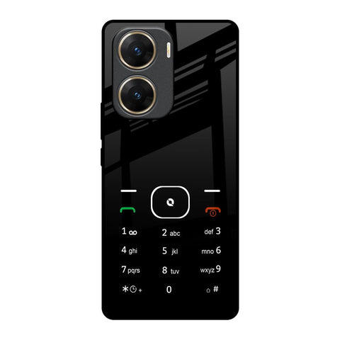 Classic Keypad Pattern Glossy Case for Vivo V29e 5G