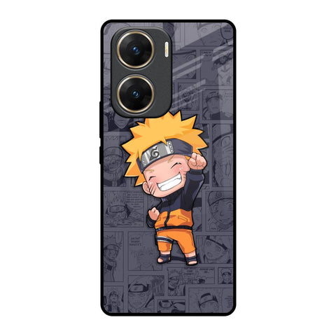 Orange Chubby Glossy Case for Vivo V29e 5G