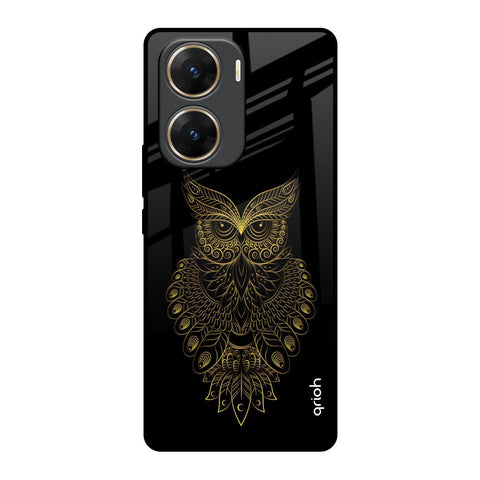 Golden Owl Glossy Case for Vivo V29e 5G