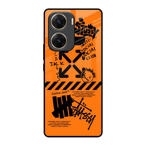 Anti Social Club Glossy Case for Vivo V29e 5G