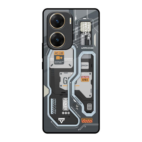 Retro Futuristic Glossy Case for Vivo V29e 5G