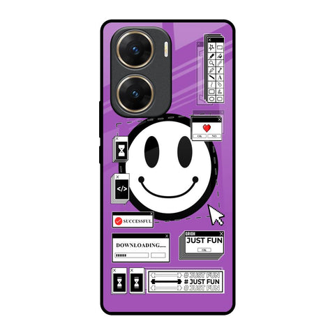 Code with Smile Glossy Case for Vivo V29e 5G