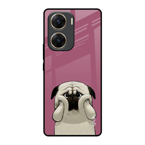 Funny Pug Face Glossy Case For Vivo V29e 5G