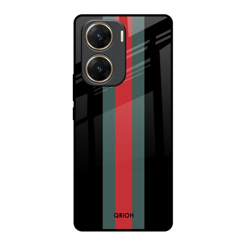 Vertical Stripes Glossy Case for Vivo V29e 5G