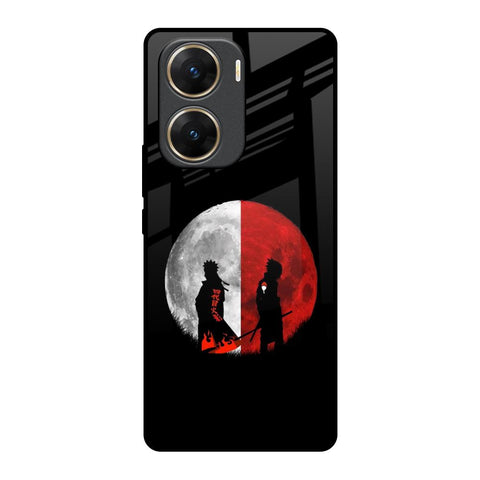Anime Red Moon Glossy Case for Vivo V29e 5G