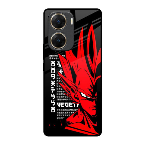 Red Vegeta Glossy Case for Vivo V29e 5G