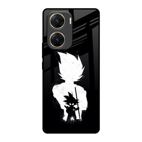 Monochrome Goku Glossy Case for Vivo V29e 5G