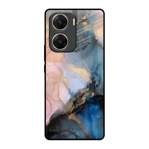 Marble Ink Abstract Glossy Case for Vivo V29e 5G