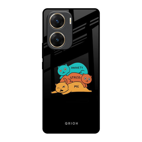 Anxiety Stress Glossy Case for Vivo V29e 5G