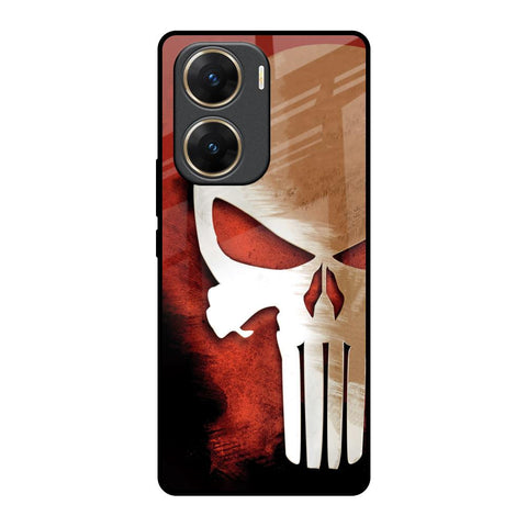 Red Skull Glossy Case for Vivo V29e 5G