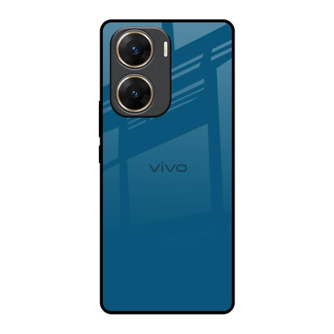 Cobalt Blue Glossy Case for Vivo V29e 5G