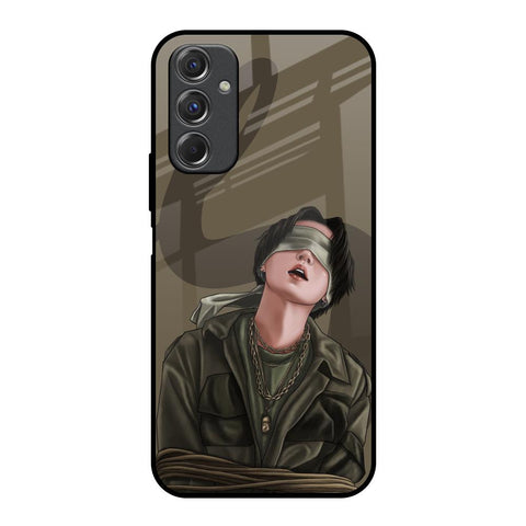 Blind Fold Glossy Case for Samsung Galaxy F34 5G