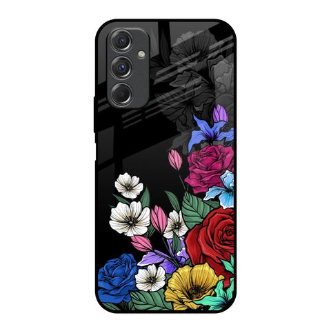 Rose Flower Bunch Art Glossy Case for Samsung Galaxy F34 5G