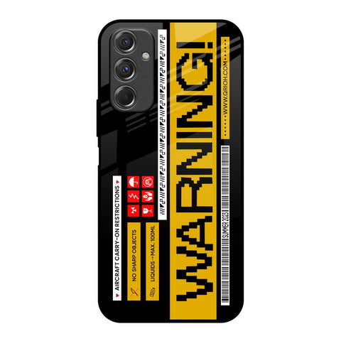 Aircraft Warning Glossy Case for Samsung Galaxy F34 5G