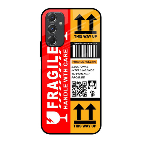 Handle With Care Glossy Case for Samsung Galaxy F34 5G